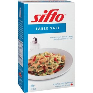 SIFTO Table salt iodized 1kg