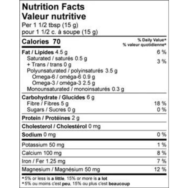 PRANA Chia noir entier 300g