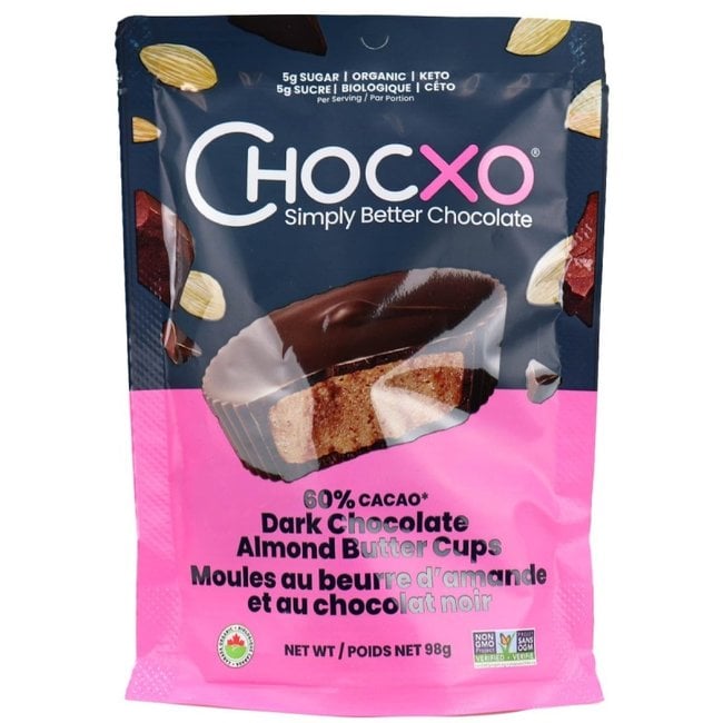 CHOCXO Moules au beurre d’amande et chocolat noir 14g