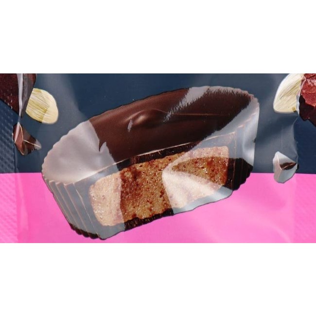 CHOCXO Moules au beurre d’amande et chocolat noir 14g