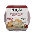 NAYA NAYA Cauliflower dip and pita chips 227g