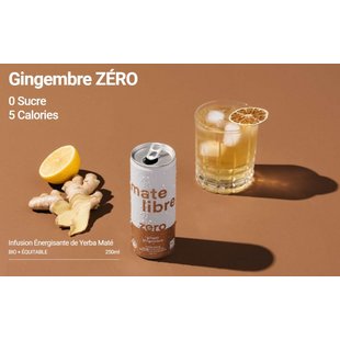 MATE LIBRE Gingembre 250ml