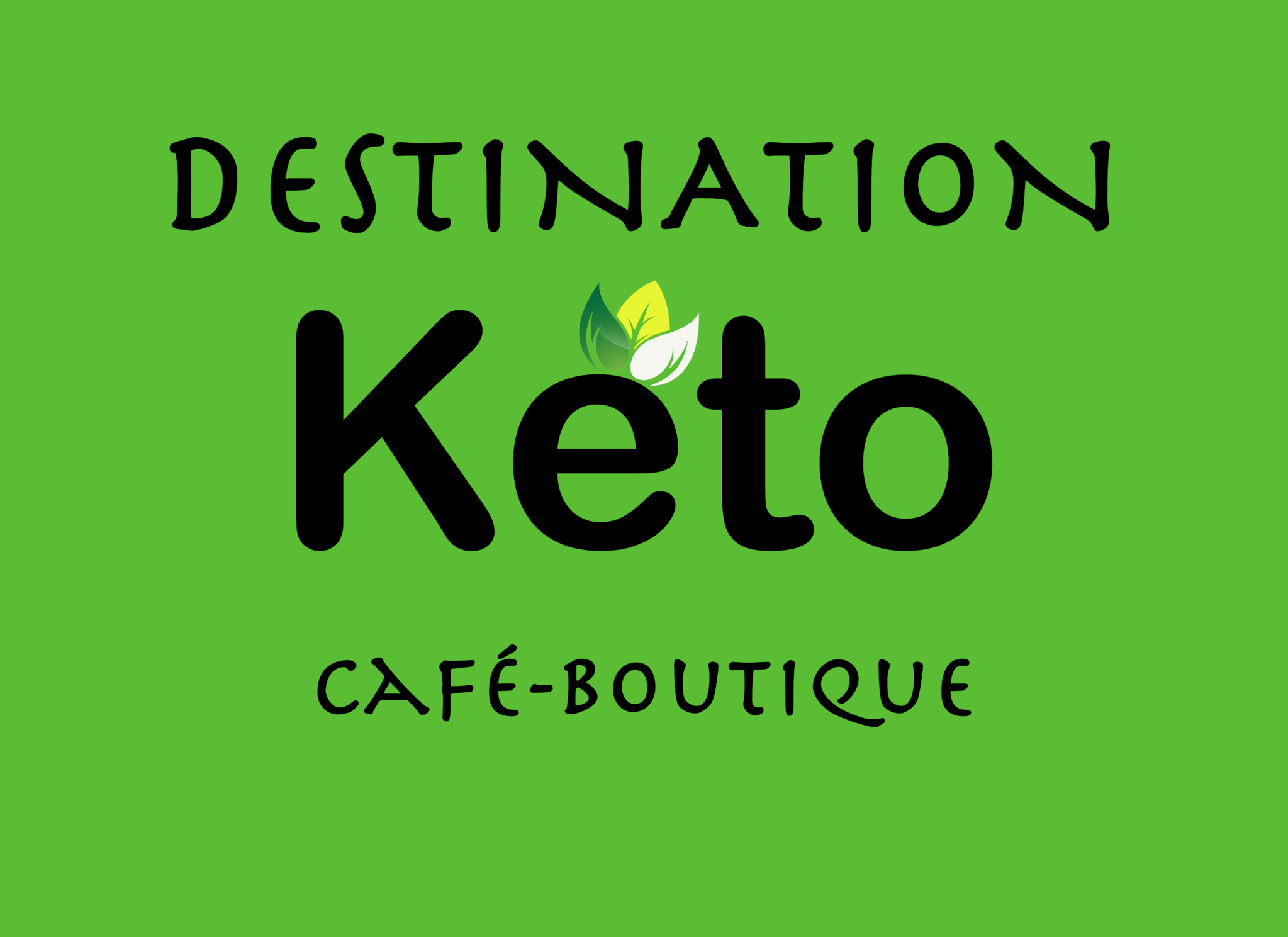 All our products signed Destination Keto