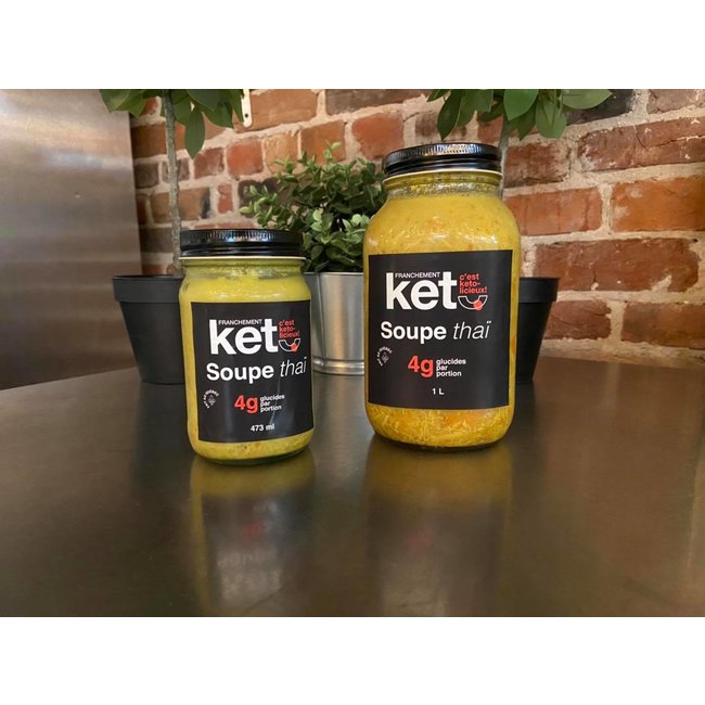 FRANCHEMENT KETO Soupe poulet thaï 473ml