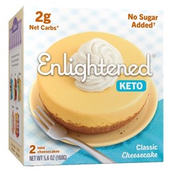 ENLIGHTENED Gâteaux au fromage (2) 160 g