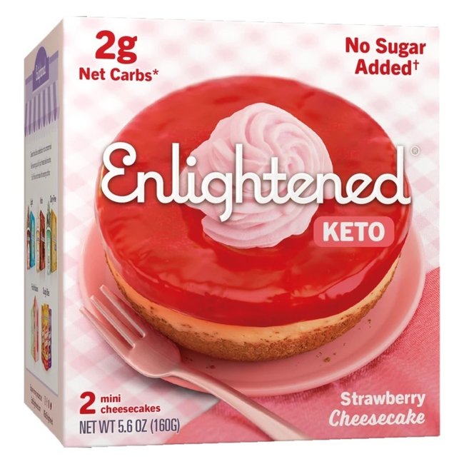 ENLIGHTENED ENLIGHTENED Gâteaux au fromage (2) 160 g