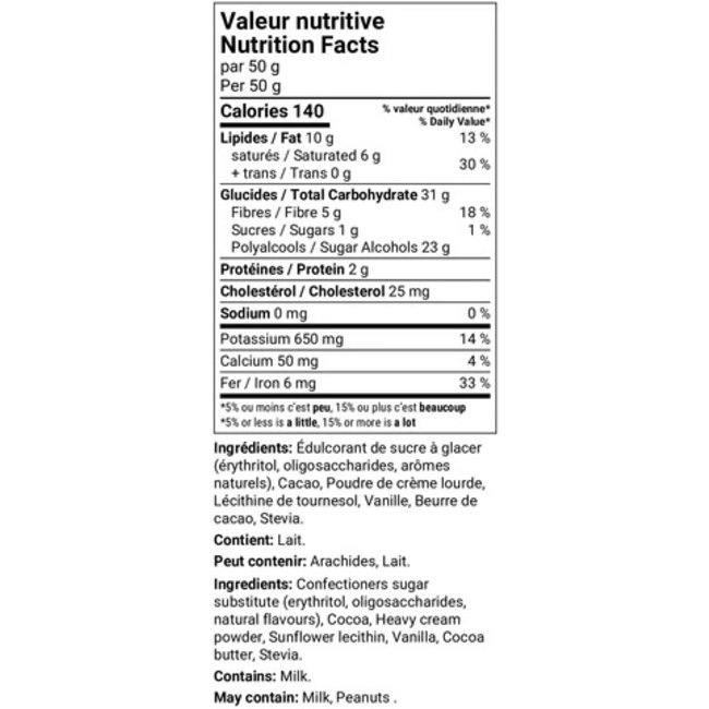 CHOKOLETO CHOKOLETO Écorce de chocolat 150g