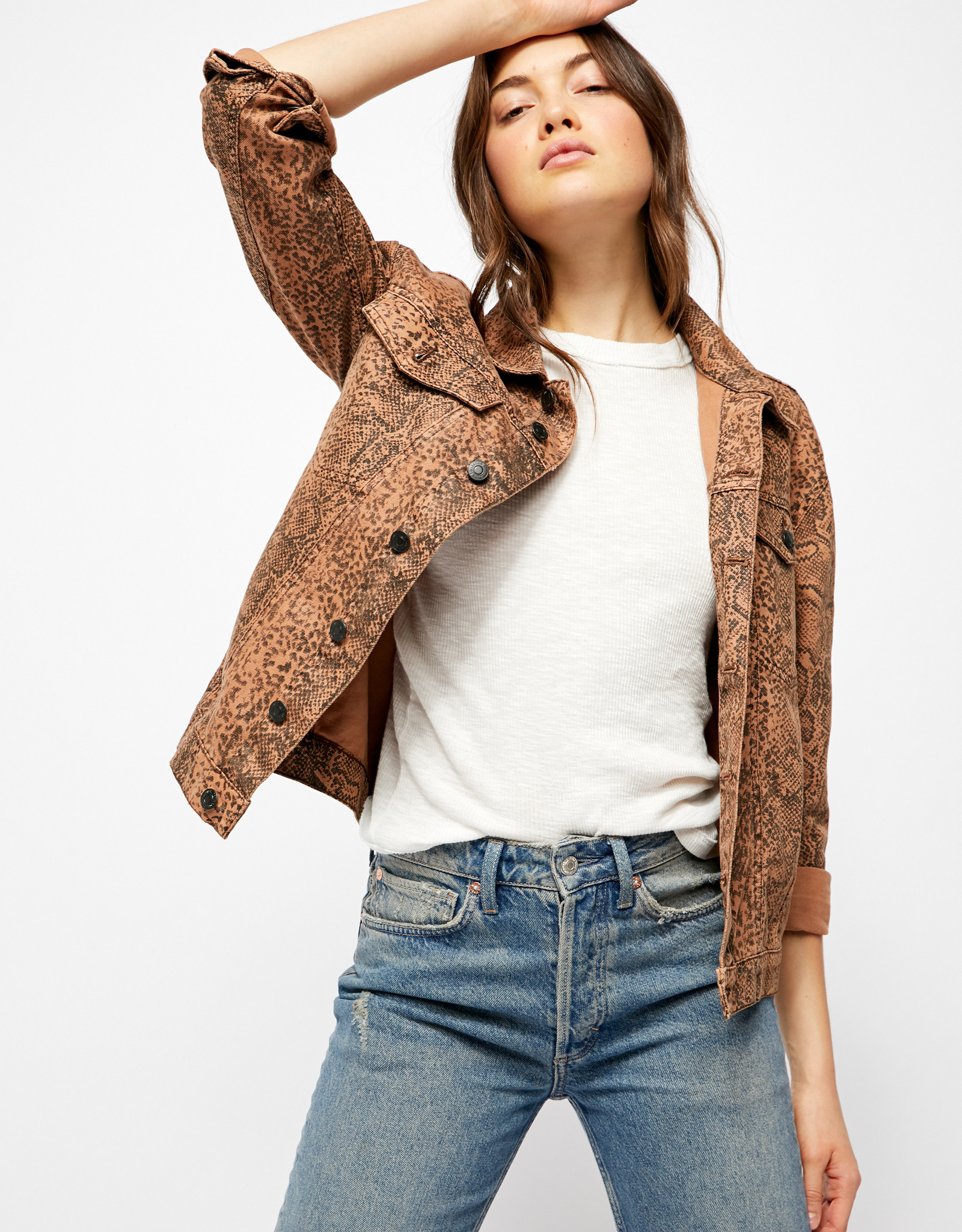 FP Snake Trucker Jacket - Boutique Joycé