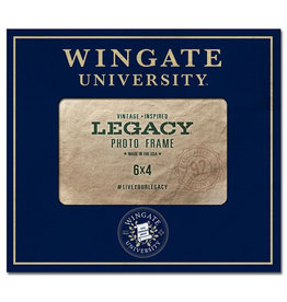 Legacy 6 x 4 Wingate University Seal Frame