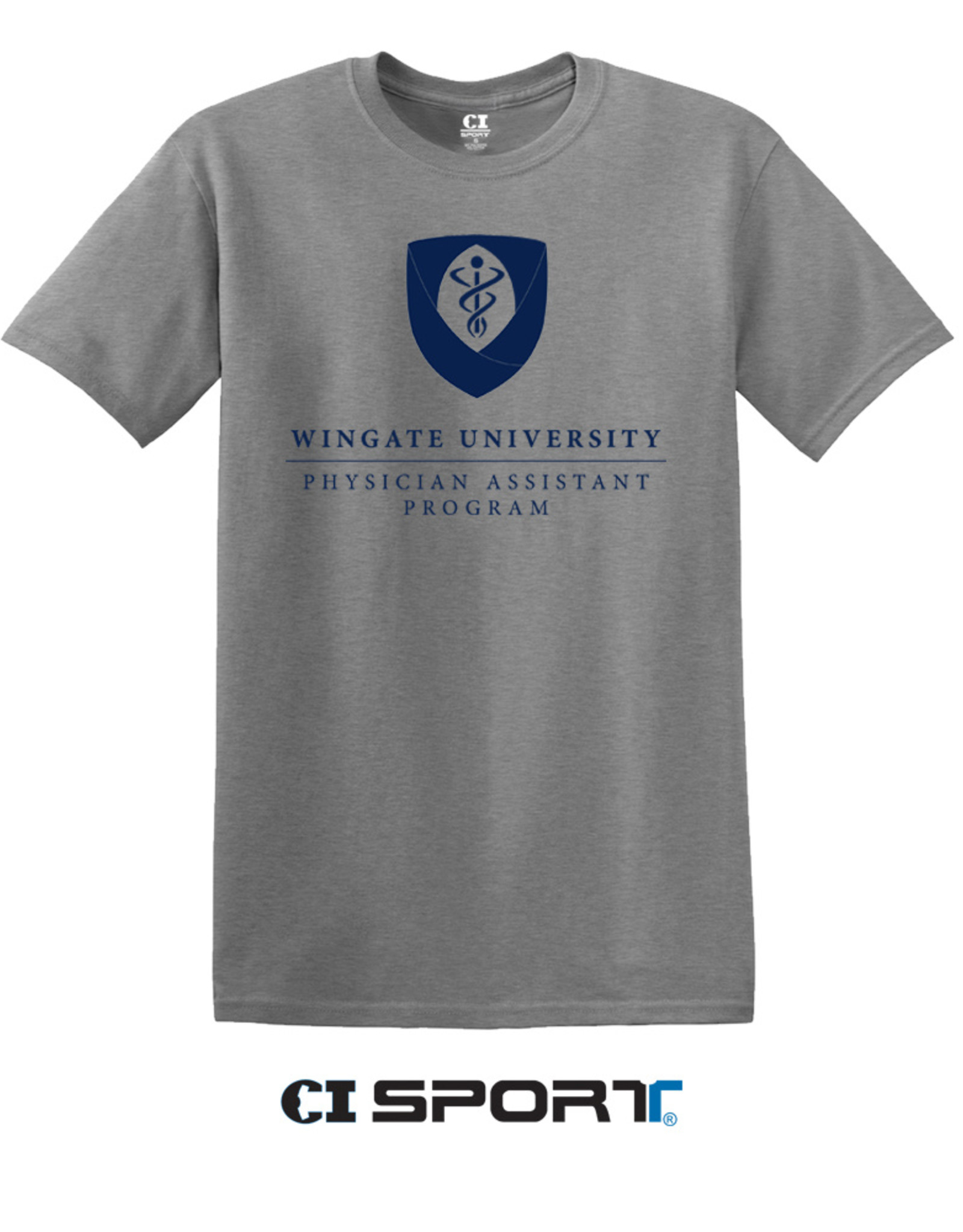 Grey Physician Assistant Short Sleeve T Shirt