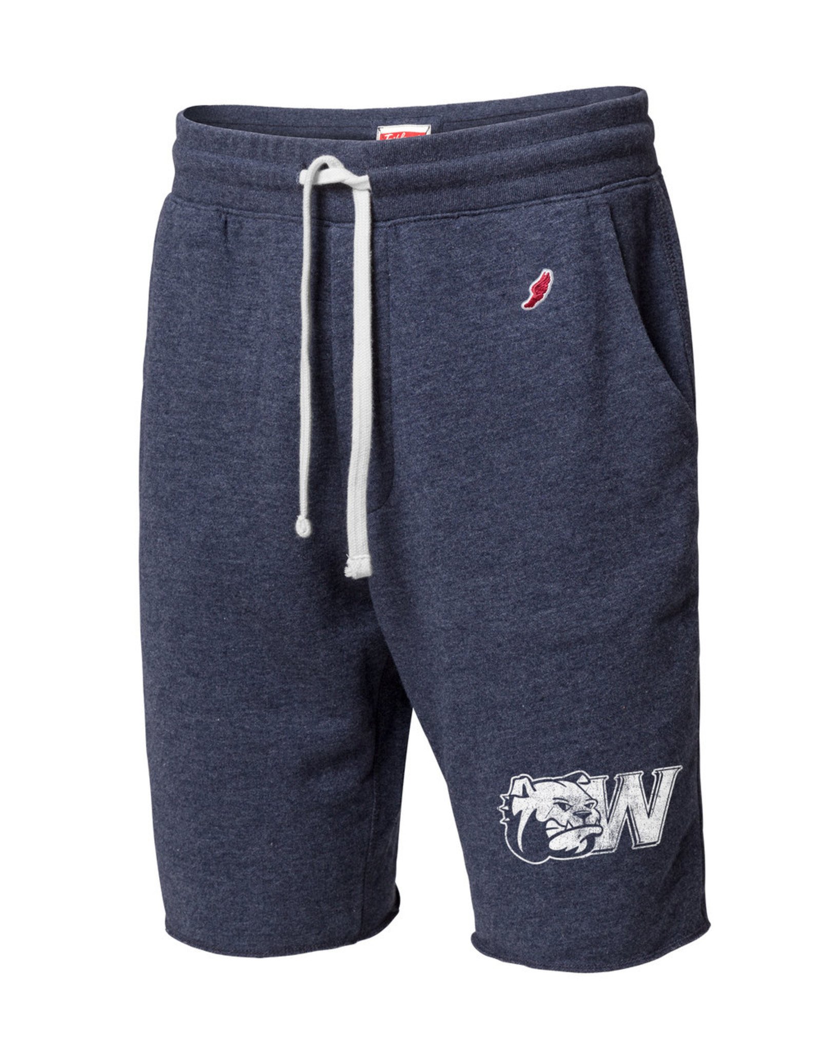 Navy Sweatpant Shorts