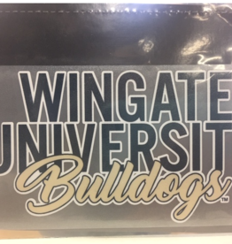 Color Shock Wingate University Bulldogs Decal