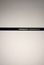 Navy Wingate University #2 Pencil