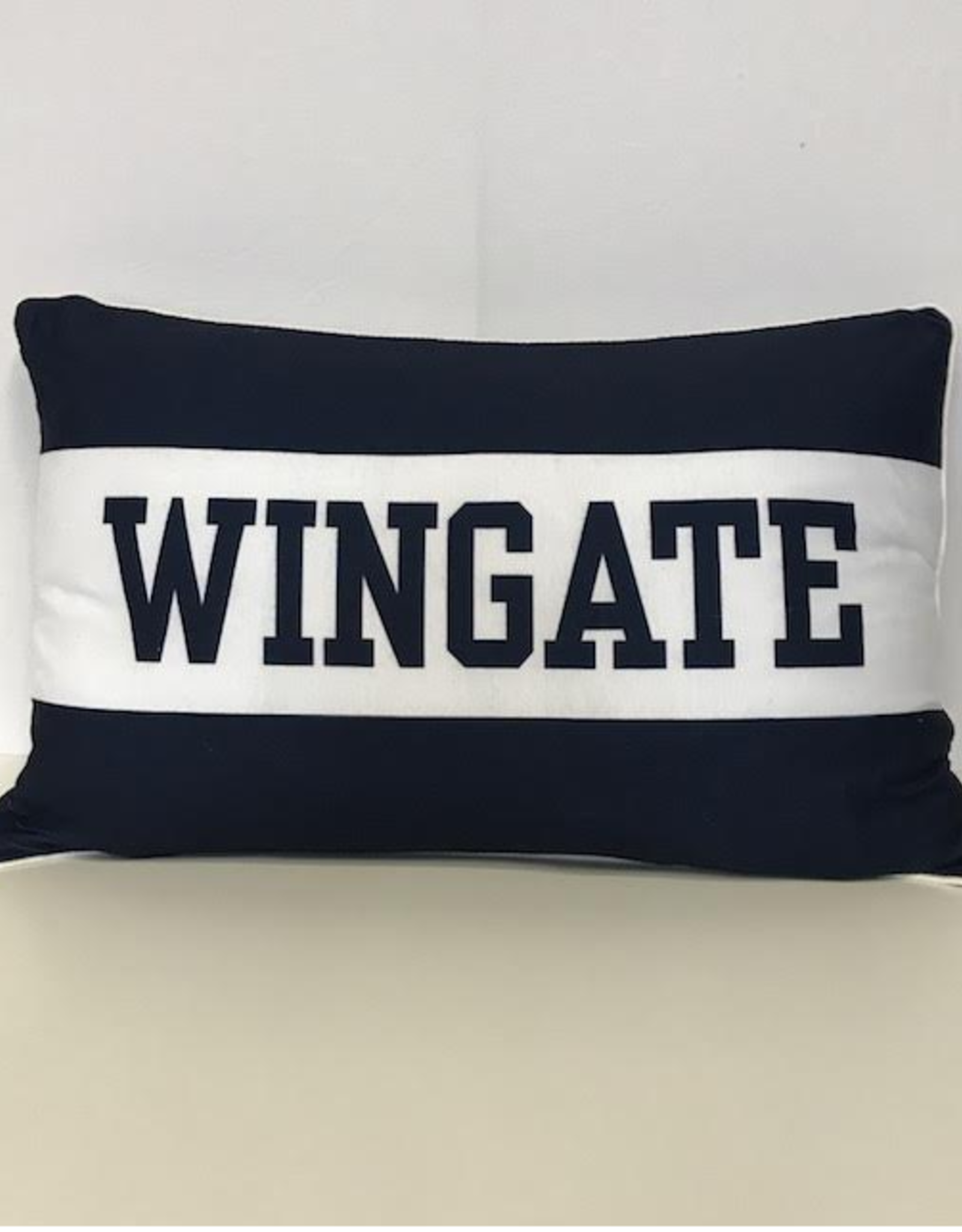 League Spirit Pillow Long Navy with White Stripe WINGATE