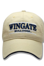 The Game Vegas Gold Wingate Bulldogs Bar Graph Unstructured Adjustable Hat