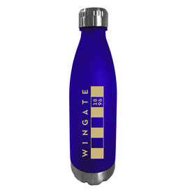 The Fanatic Group DROP SHIP ONLY 24oz Frosted Bullet Water Bottle Large Vegas Bar Flag (ONLINE ONLY)