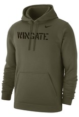 Nike Military Olive Wingate Club Fleece PO Hoodie Sweatshirt