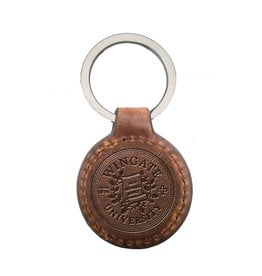 Carolina Sewn Westbridge Tan Leather Keychain