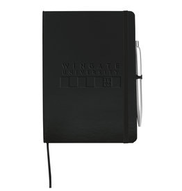 MCM Black Prime Journal With Pen Embossed Wingate Flag