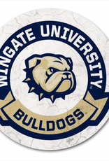 Legacy Dog Head  WU Bulldogs Single Stone Coaster
