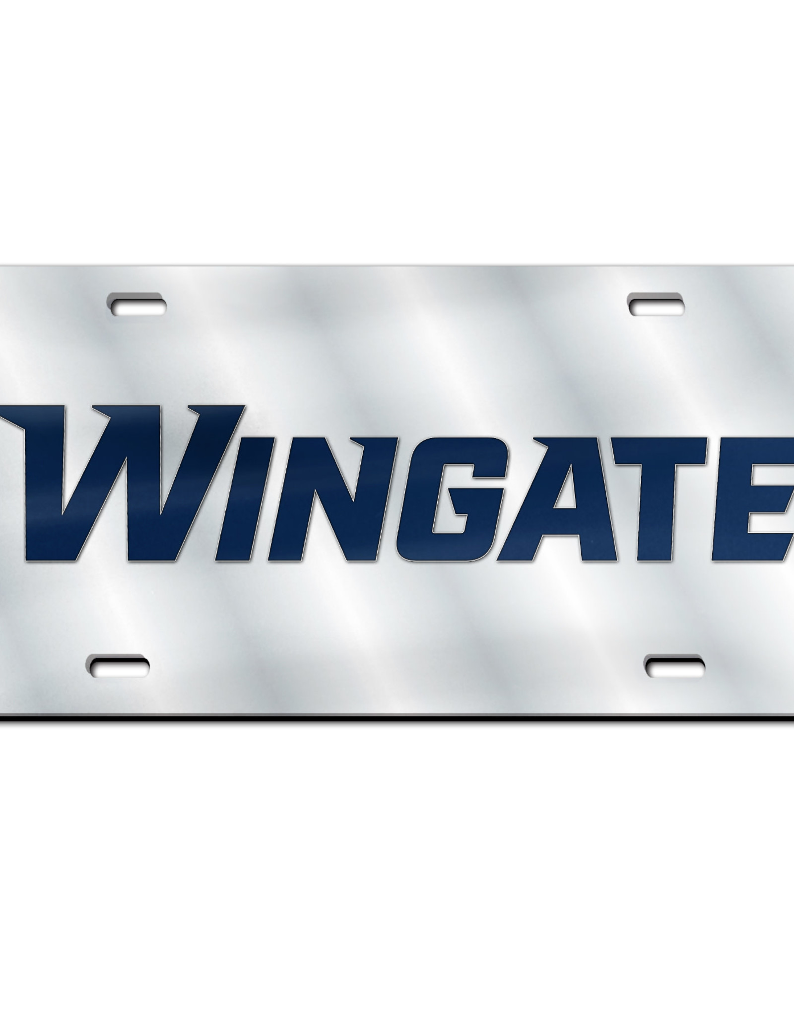 Wincraft Wingate Inlaid Mirrored License Plate