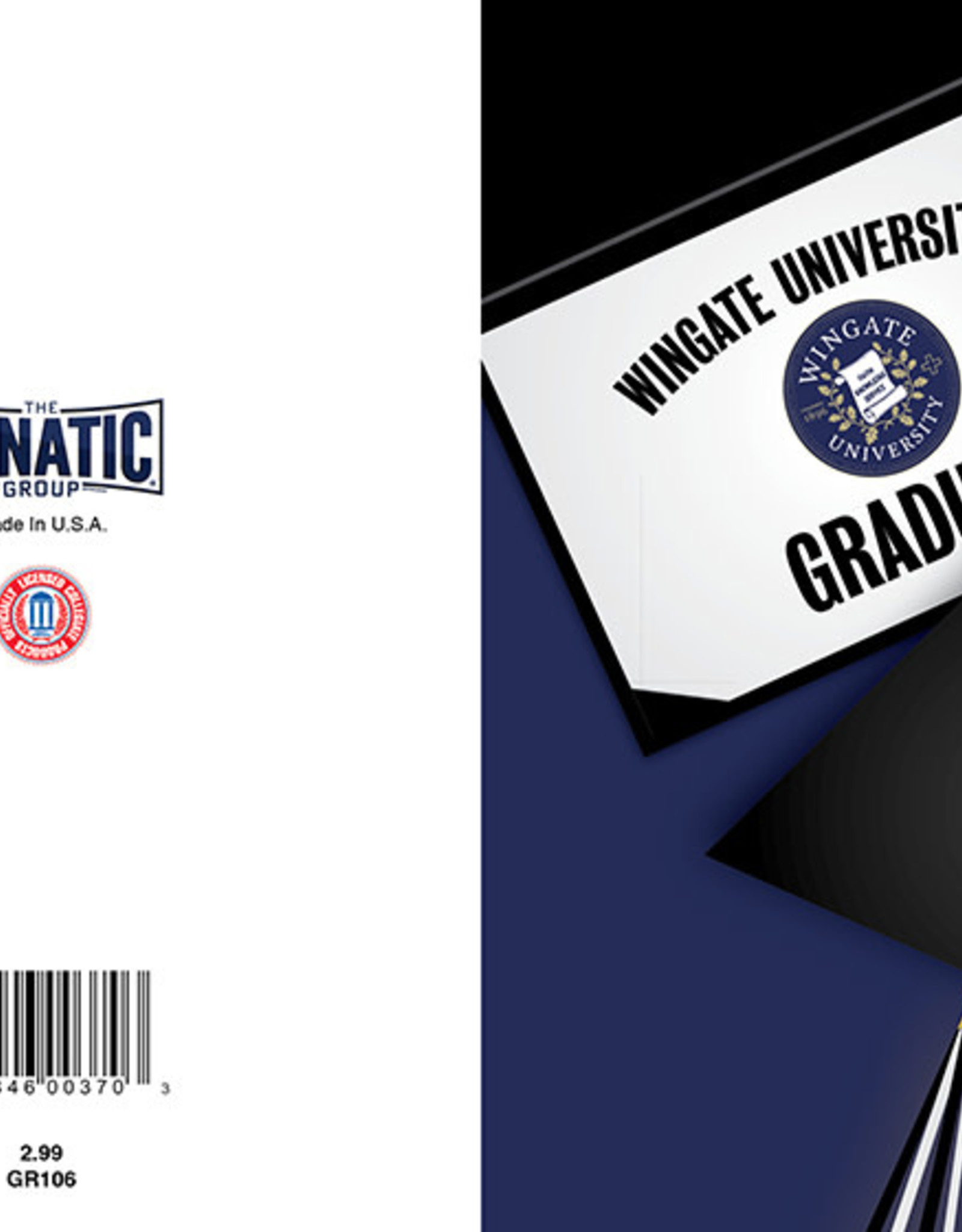 The Fanatic Group 5 x 7 WU Seal Graduate Go Bulldogs Greeting Card