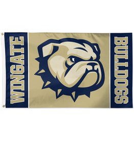 Wincraft 3 x 5 Deluxe Flag New Dog Head Wingate Bulldogs