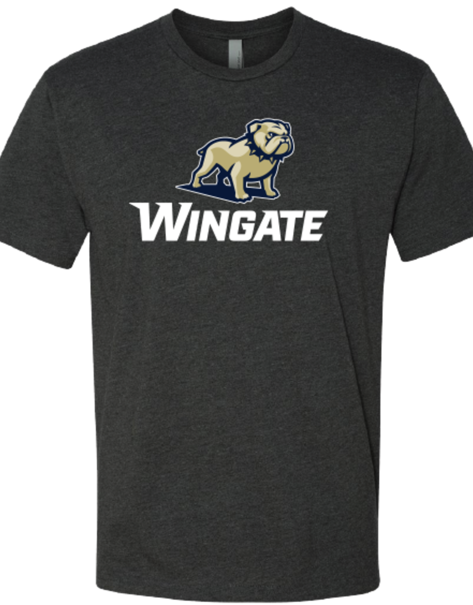 Next Level Charcoal Grey Full Dog Over Wingate Short Sleeve T Shirt