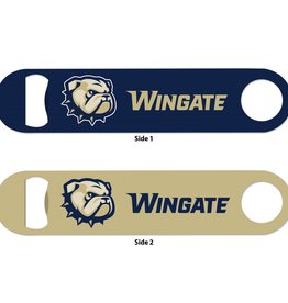 Wincraft Stainless Steel Double Sided New Dog Head Wingate  Bottle Opener