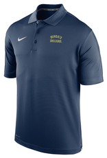 Nike Navy Wingate Bulldogs Embroidered Varsity Performance Polo