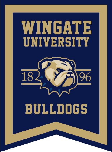 25oz Cream Dog Head W Wingate University Banners Stainless Travel