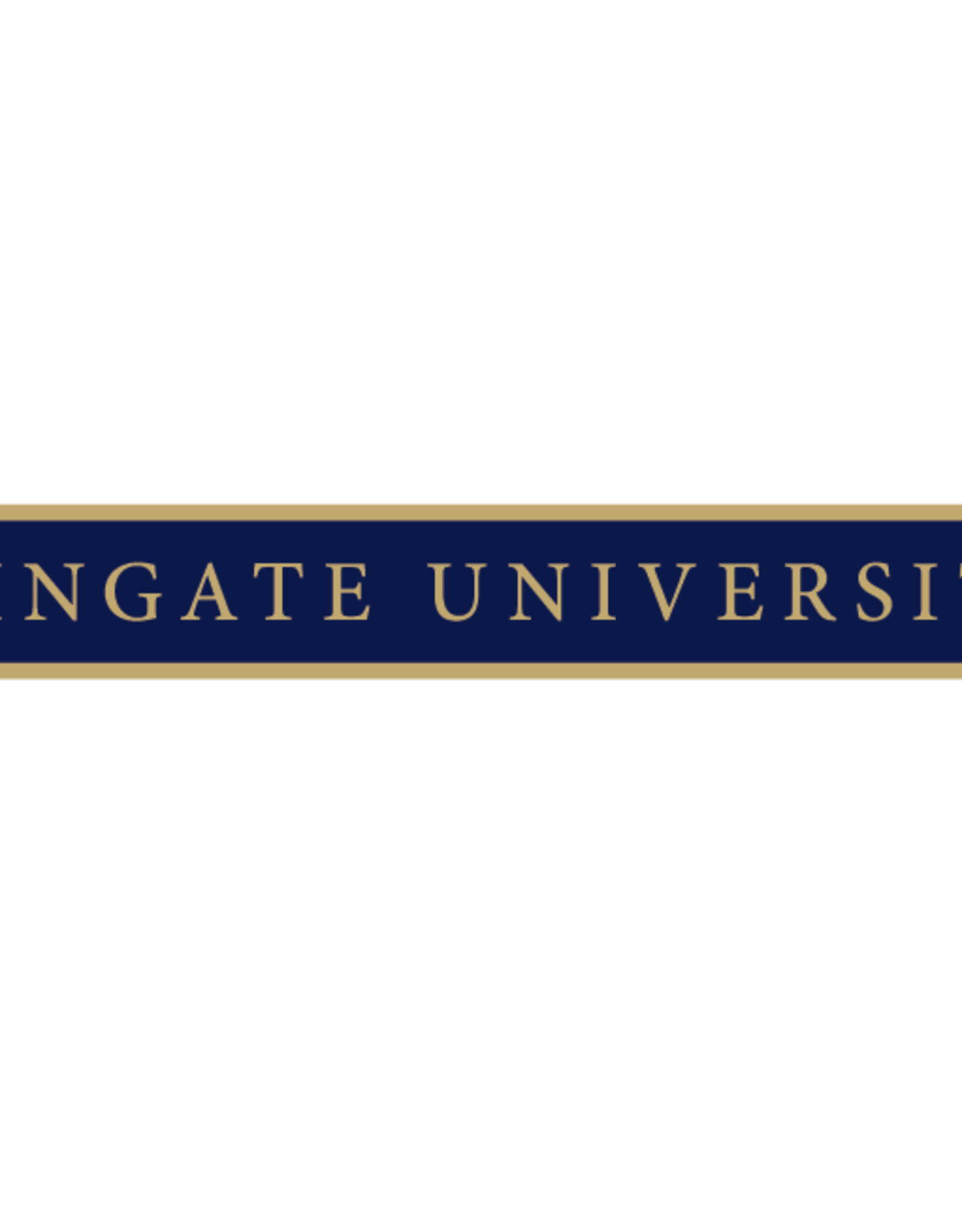 Collegiate Pacific 6 x 48 Wingate University Banner