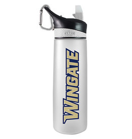 The Fanatic Group 24oz Wingate White Frosted Pop Straw Top Sports Bottle