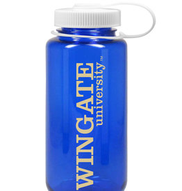 Jardine 32oz Navy Wingate University Nalgene Tritan Widemouth Plastic Bottle