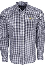 Monogrammed Gingham Button-Up Shirt in 2023  Button up shirts, Monogrammed  seersucker, Preppy monogram