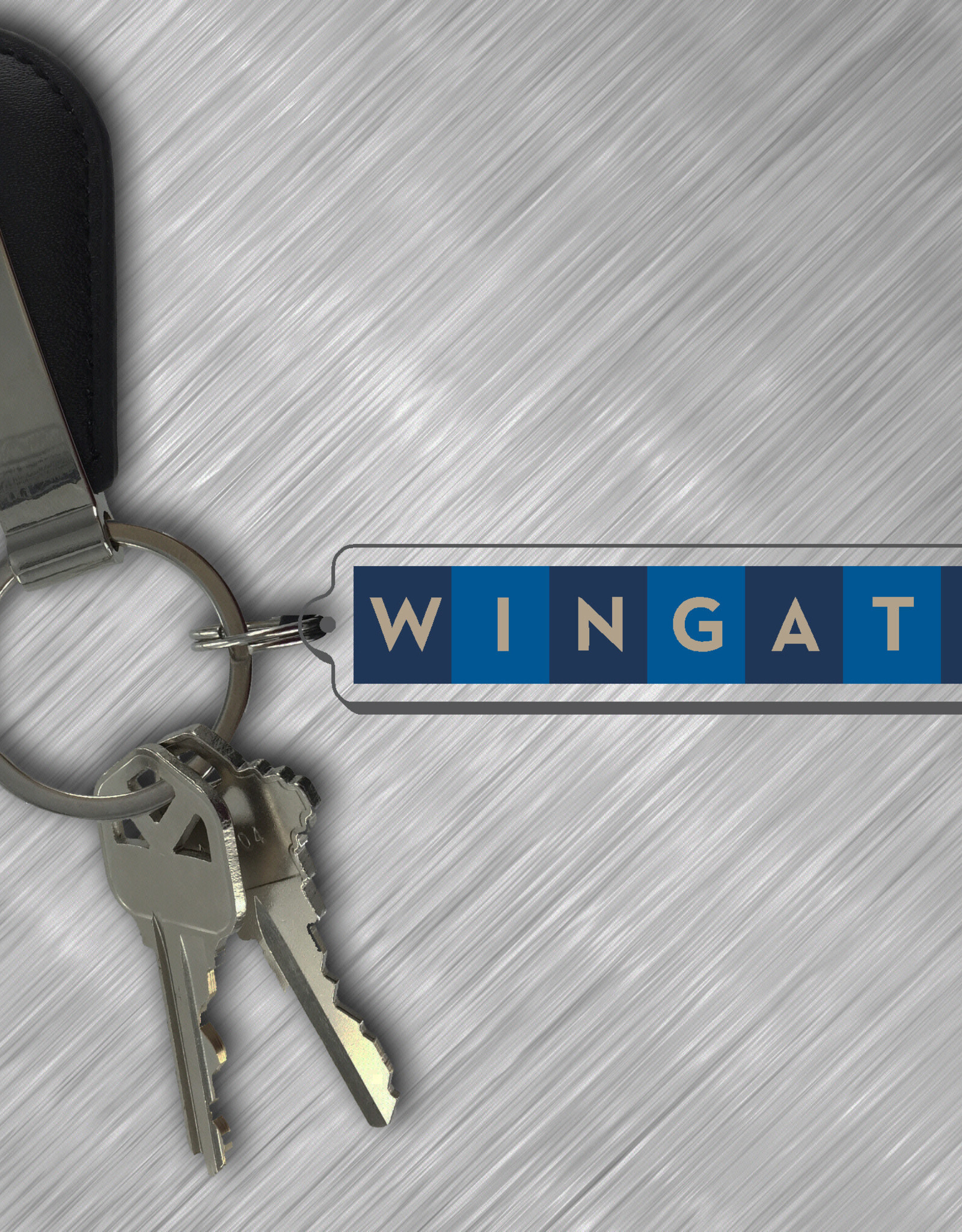 CDI Wingate Letters Keychain