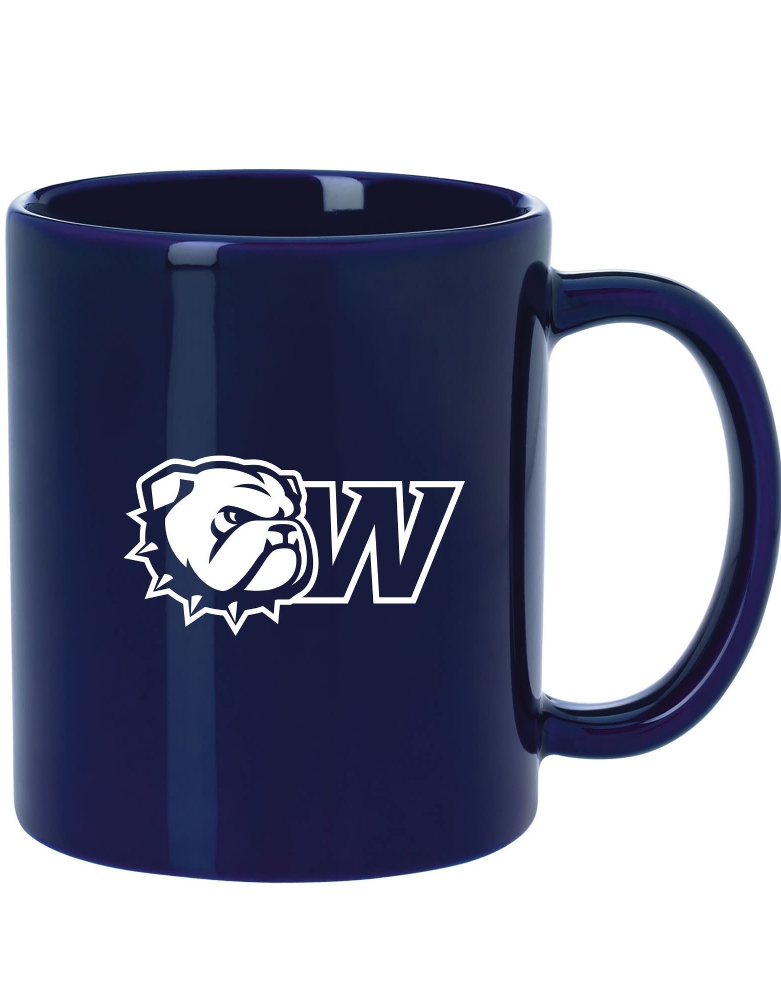 MCM (PICK UP ONLY) 11oz Navy Dog Head W Ceramic Mug