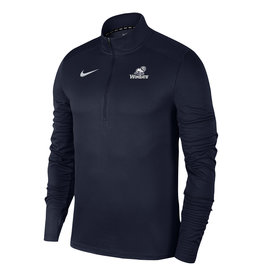 Nike Navy Full Standing Dog Over Wingate Pacer 1/4 Zip