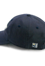 The Game Deep Navy Dog Head Wingate Alumni Navy Unstructured Adjustable Hat