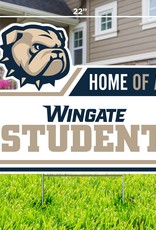 CDI DROP SHIP ONLY Dog Head Home Of A Wingate Student Yard Sign (ONLINE ONLY)