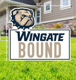 CDI DROP SHIP ONLY Dog Head Wingate Bound Yard Sign (ONLINE ONLY)