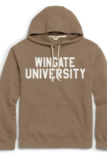 League Driftwood Wingate University Essential Fleece Hoodie Sweatshirt