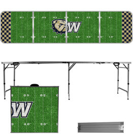 Victory Tailgate 8' Portable Folding Tailgate Table Football Field Design (ONLINE ONLY)