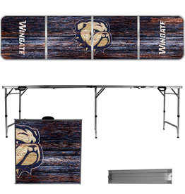 Victory Tailgate DROP SHIP ONLY 8' Portable Folding Tailgate Table Weathered Design (ONLINE ONLY)