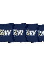 Victory Tailgate 4 All Weather Wingate Navy Cornhole Bags (ONLINE ONLY)