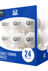 Victory Tailgate DROP SHIP ONLY 24 Count Table Tennis Balls Logo Design (ONLINE ONLY)