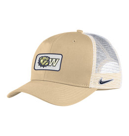 Nike Vegas Gold Dog Head W Patch Trucker Adjustable Hat