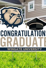 CDI DROP SHIP ONLY Dog Head Congratulations Graduate Yard Sign (ONLINE ONLY)