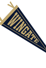 Collegiate Pacific 6 x 15 Navy Wingate Pennant