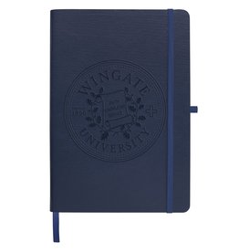 MCM 5 x 8 Navy Wingate Seal Textured Journal